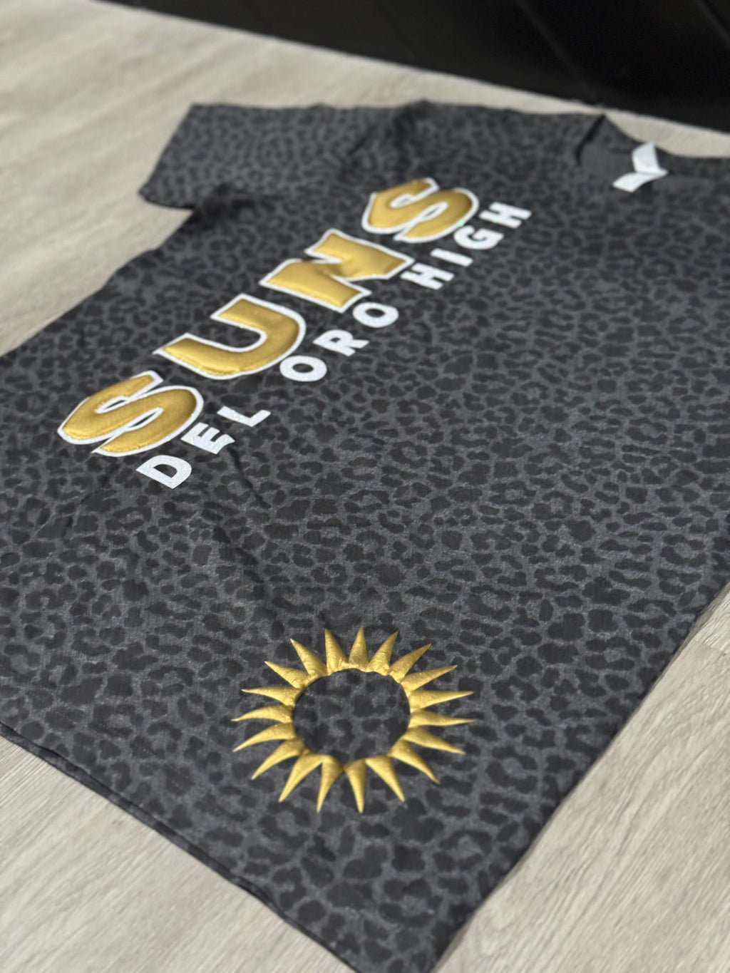 Vertical Mascot Shirt (Leopard)