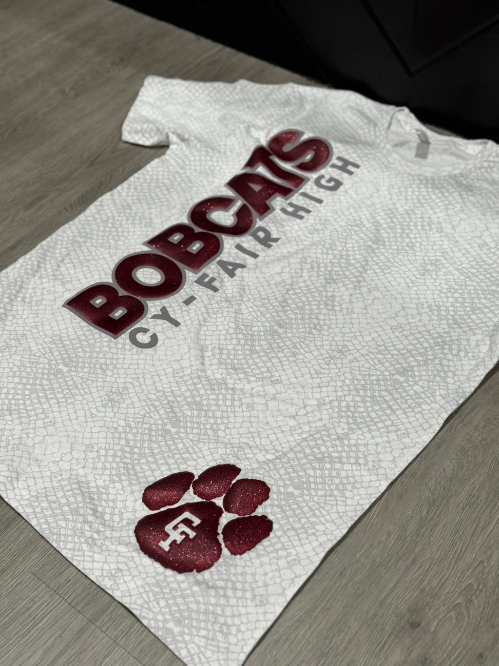 Vertical Mascot Shirt (Leopard)