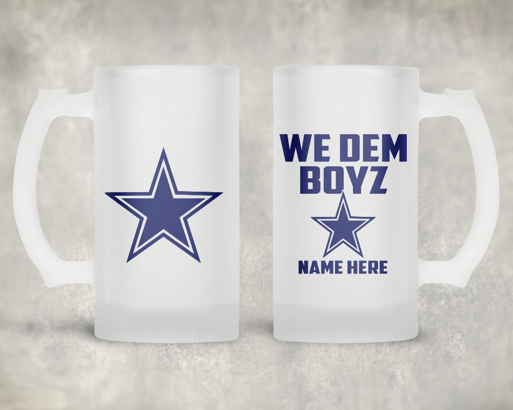 Frosted Beer Mug 16oz (Custom)