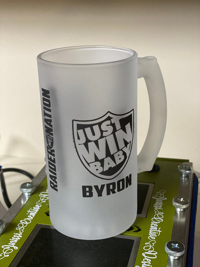Frosted Beer Mug 16oz (Custom)