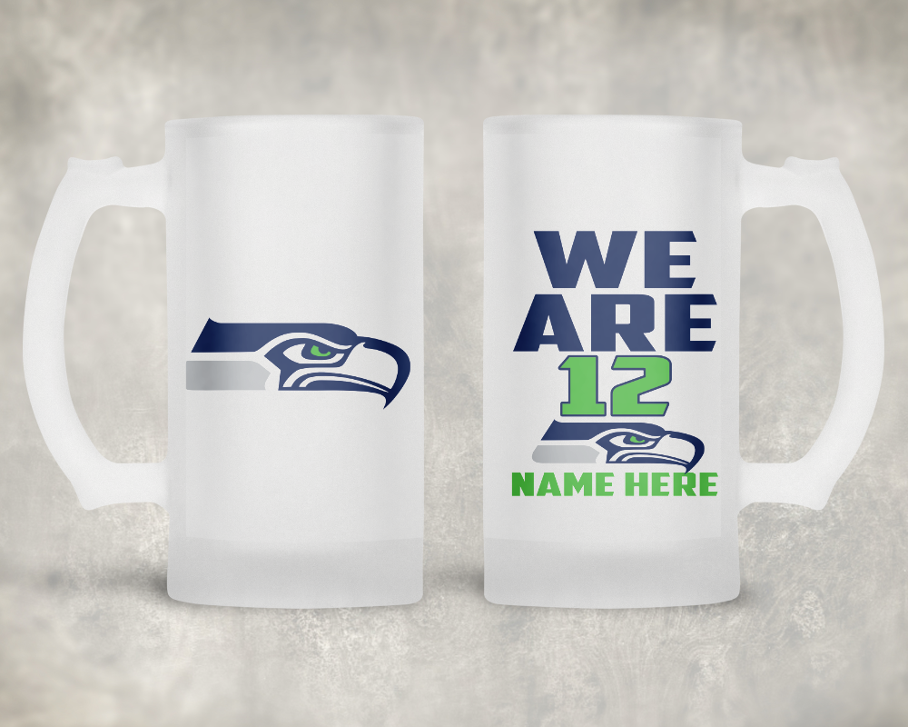 Frosted Beer Mug 16oz (Custom)