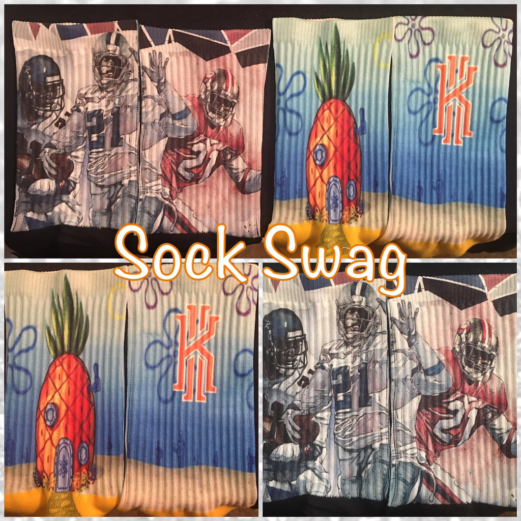 ATHLETIC CREW SOCKS - CUSTOM