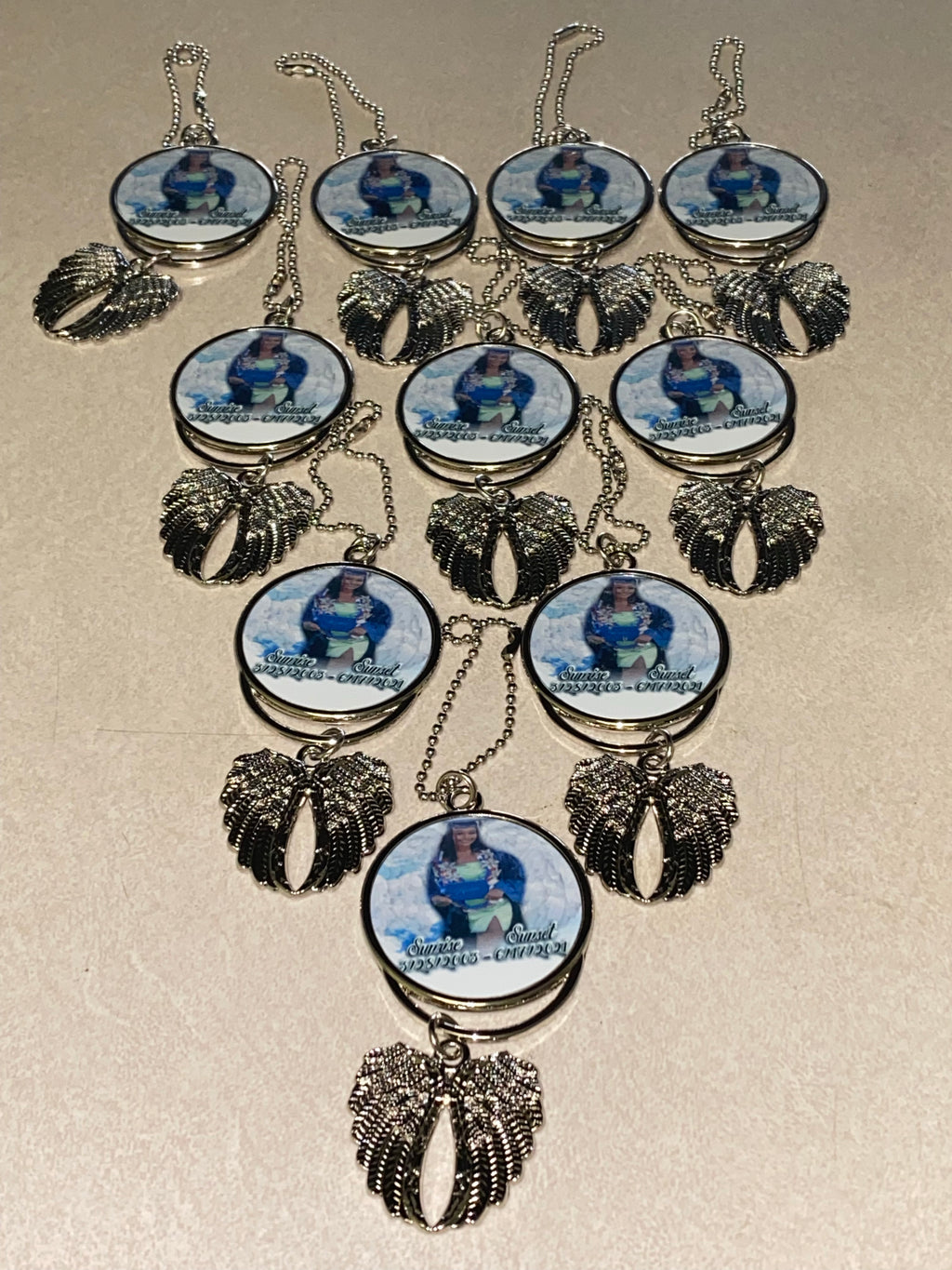 Angel Wing Ornament (Blank)