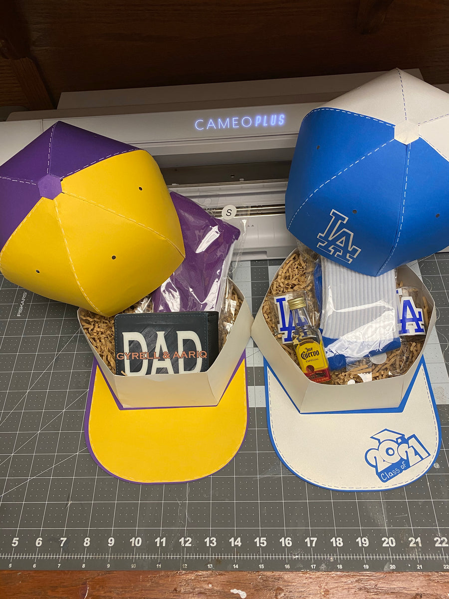 Baseball Cap Favor/ Gift Box