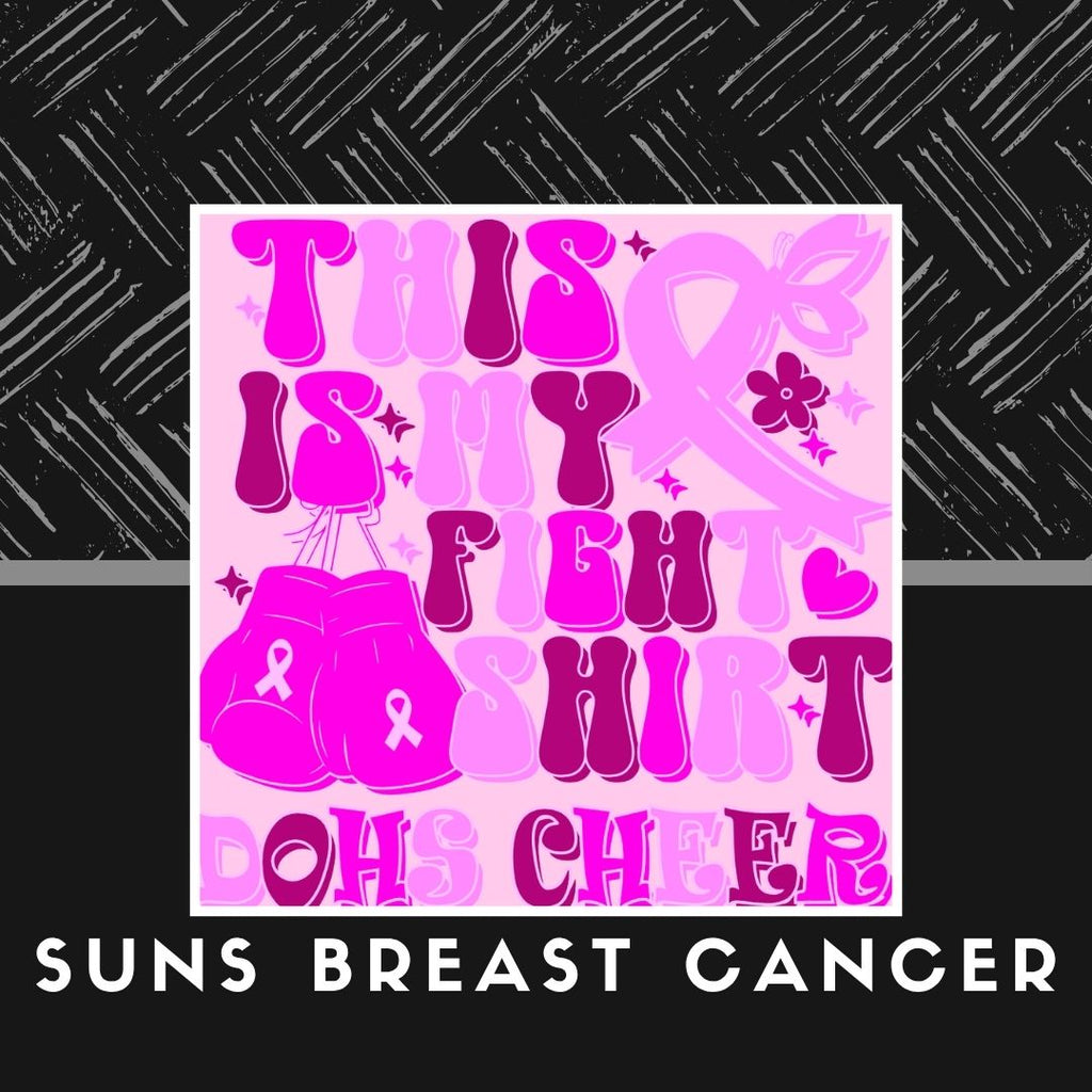 Suns Breast Cancer Shirt (Custom)