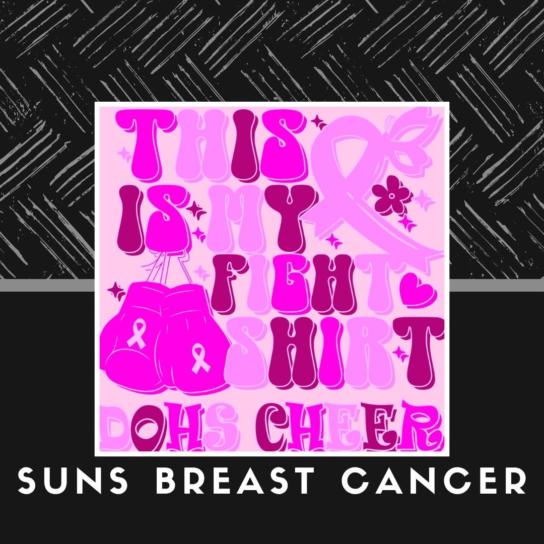 Suns Breast Cancer Shirt (Custom)