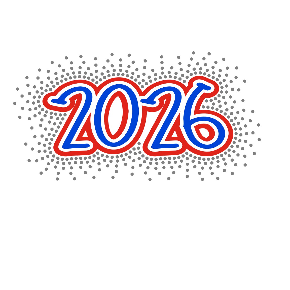 Senior/2026 Doodle Spangle SVG (Digital Download ONLY)