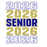 Senior/2026 Stacked Spangle SVG (Digital Download ONLY)