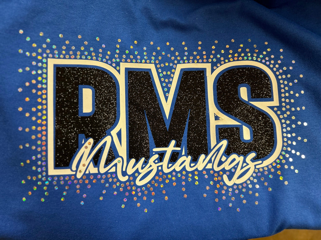 School Mascot Spangle Shirt (Custom)