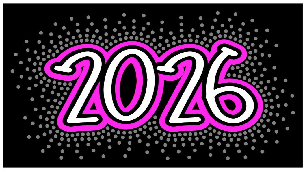 Senior/2026 Doodle Spangle SVG (Digital Download ONLY)