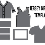 Jersey Gift Box Template (Digital Download ONLY)