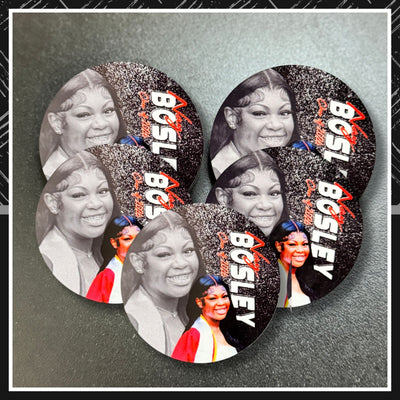 Button - set of 5 (custom)