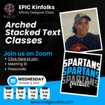 Exclusive with D: Arched Stacked Text Edition (RECORDING)