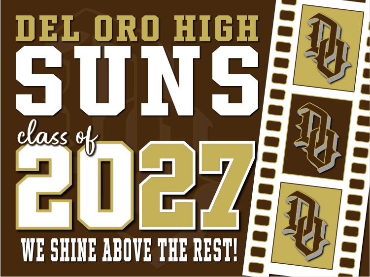 Class of 2027 Yard Sign (custom)
