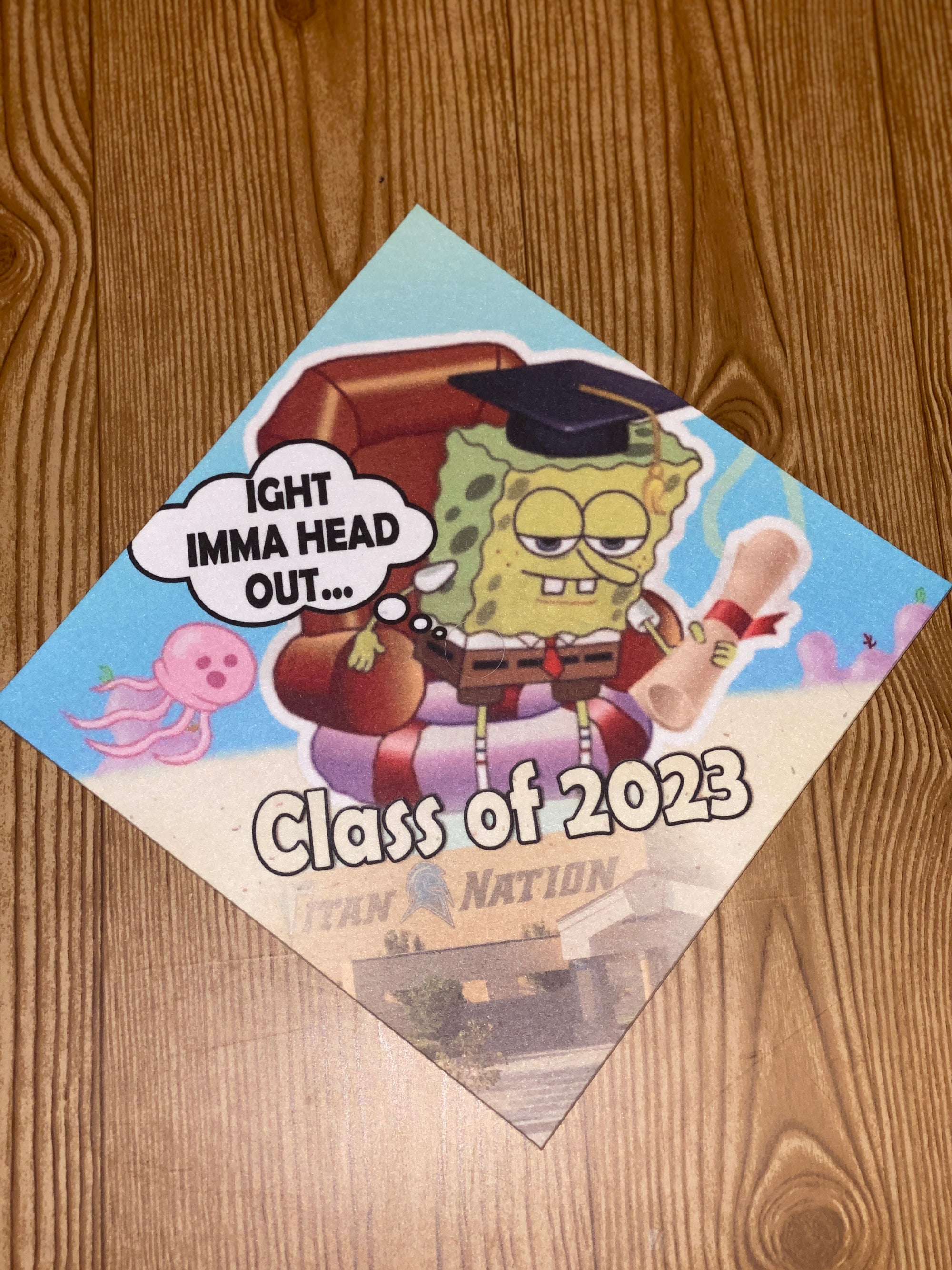 Grad Cap Topper (blank)