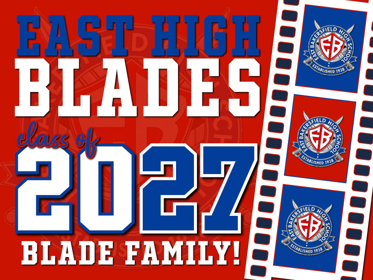 Class of 2027 Yard Sign (custom)