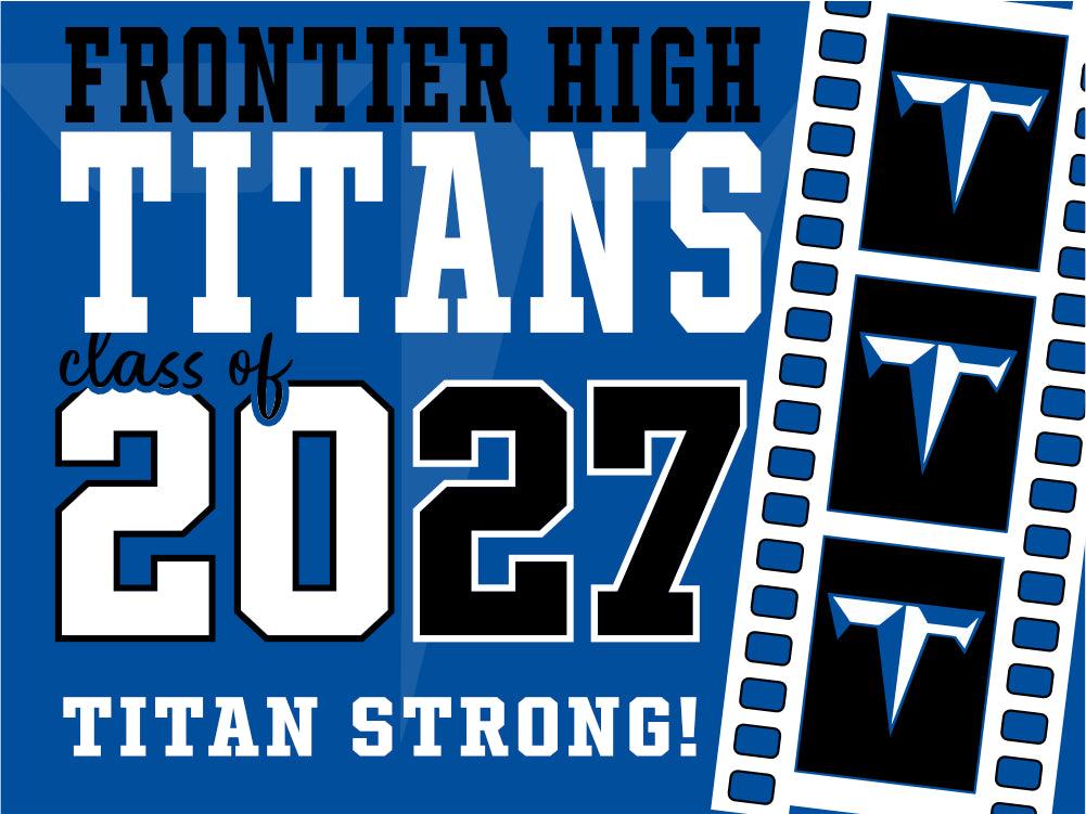 Class of 2027 Yard Sign (custom)