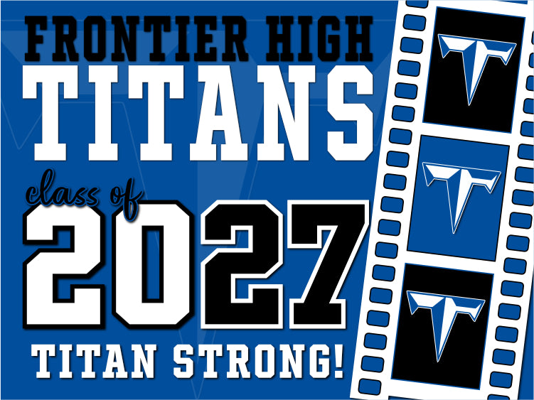 Class of 2027 Yard Sign (custom)