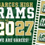 Class of 2027 Yard Sign (custom)