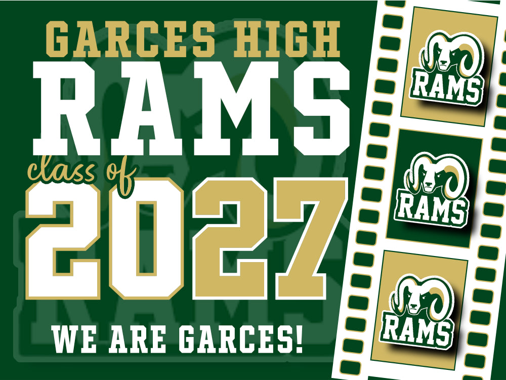 Class of 2027 Yard Sign (custom)