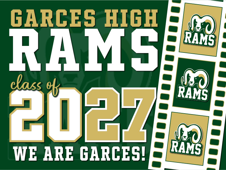 Class of 2027 Yard Sign (custom)
