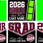 Grad Yard Sign Templates