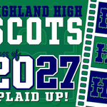 Class of 2027 Yard Sign (custom)
