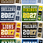 Class of 2027 Yard Sign (custom)