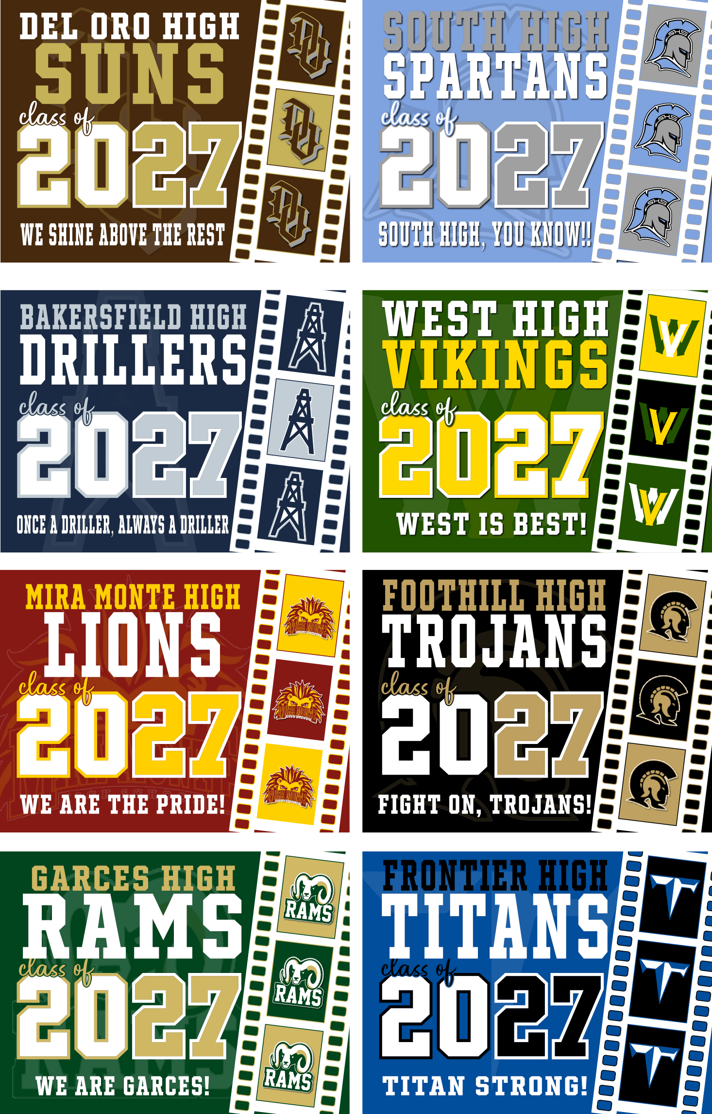 Class of 2027 Yard Sign (custom)