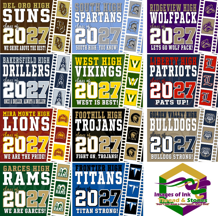 Class of 2027 Yard Sign (custom)