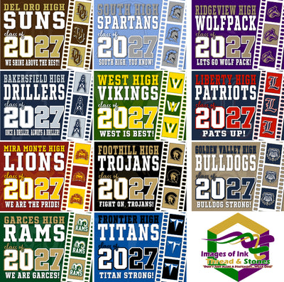 Class of 2027 Yard Sign (custom)