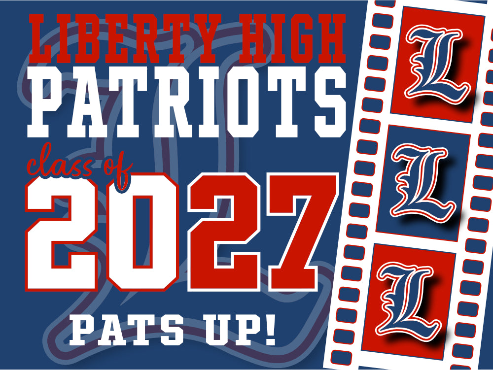 Class of 2027 Yard Sign (custom)