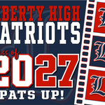 Class of 2027 Yard Sign (custom)
