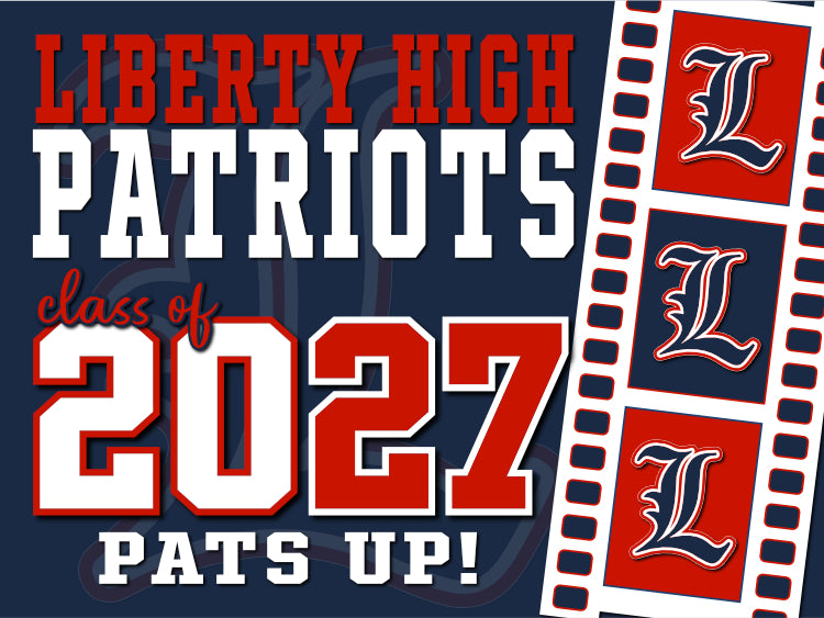 Class of 2027 Yard Sign (custom)