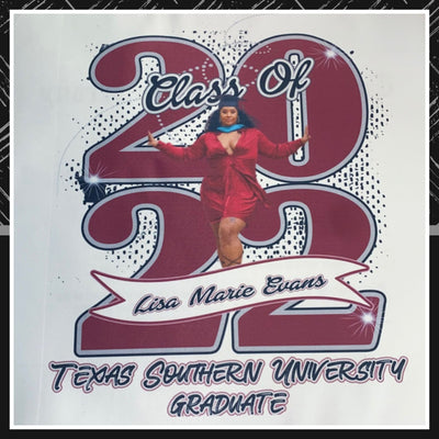Grad Ribbon Shirt (custom)