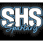 Custom School Mascot Spangle SVG (Digital Download ONLY)