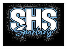 Load image into Gallery viewer, Custom School Mascot Spangle SVG (Digital Download ONLY)
