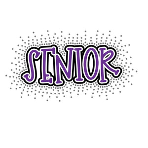 Senior/2026 Doodle Spangle SVG (Digital Download ONLY)