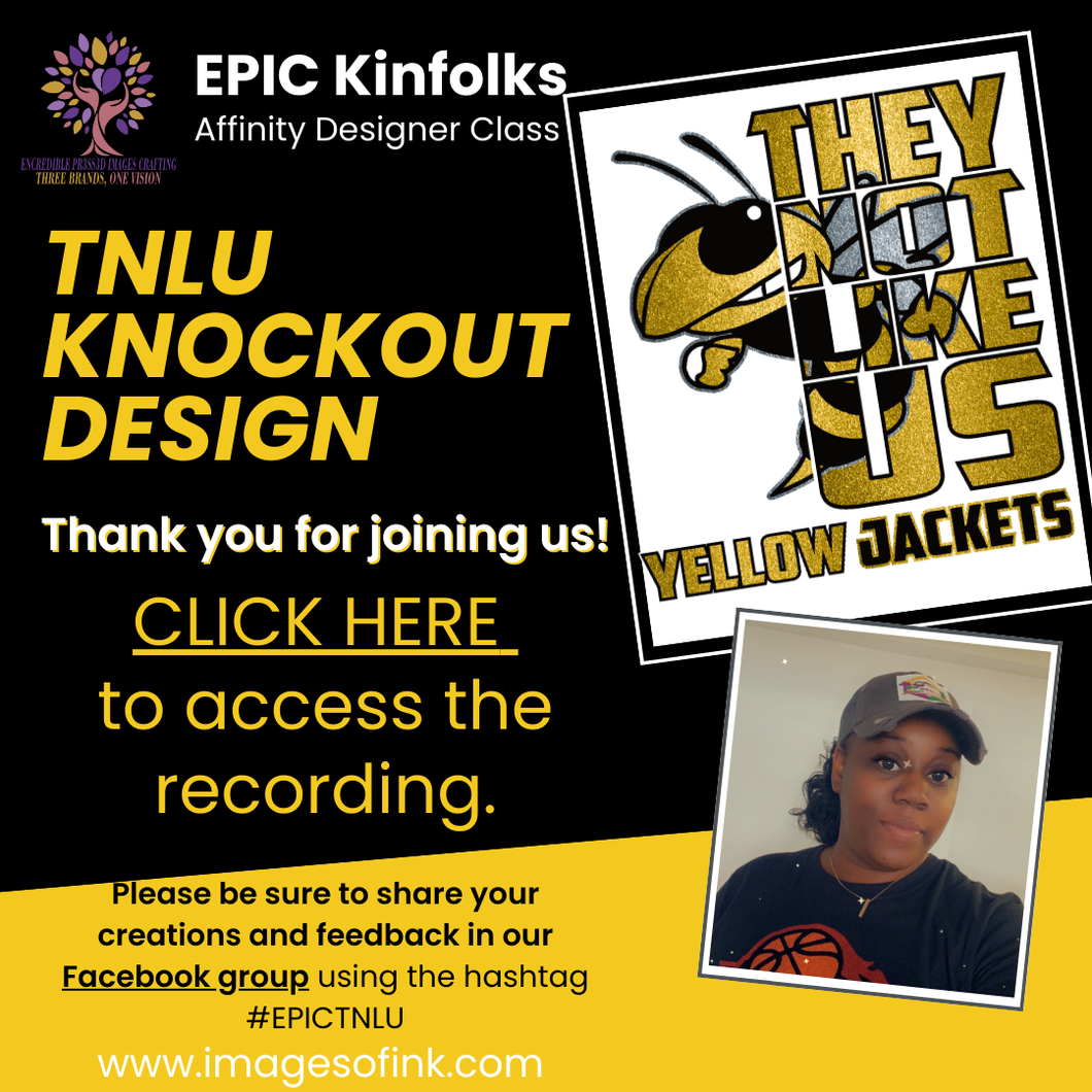 Exclusive with D: TNLU Knockout Design (Recording)