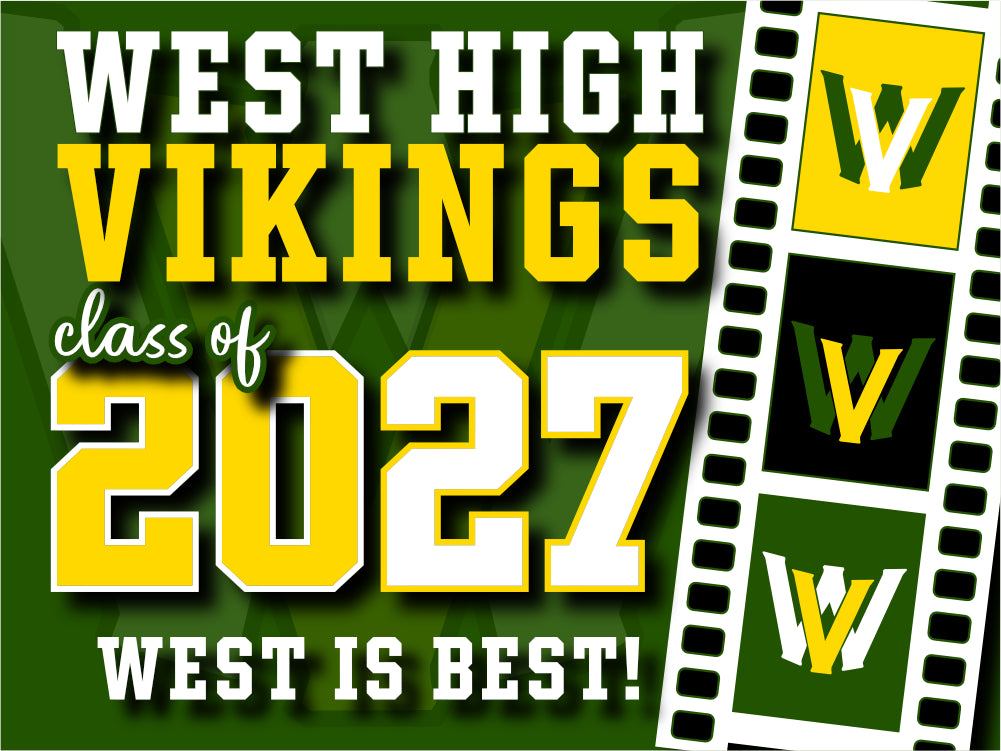 Class of 2027 Yard Sign (custom)