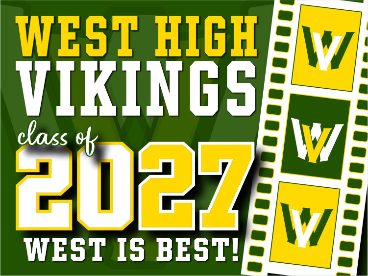 Class of 2027 Yard Sign (custom)