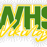 Custom School Mascot Spangle SVG (Digital Download ONLY)