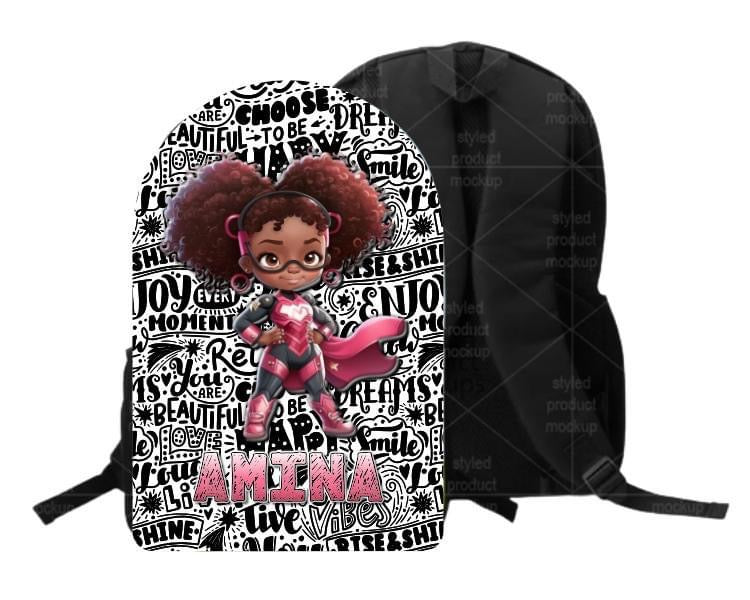 Superhero Affirmation Backpack (Custom)