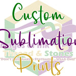 Sublimation Transfer Prints