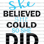 She Believed