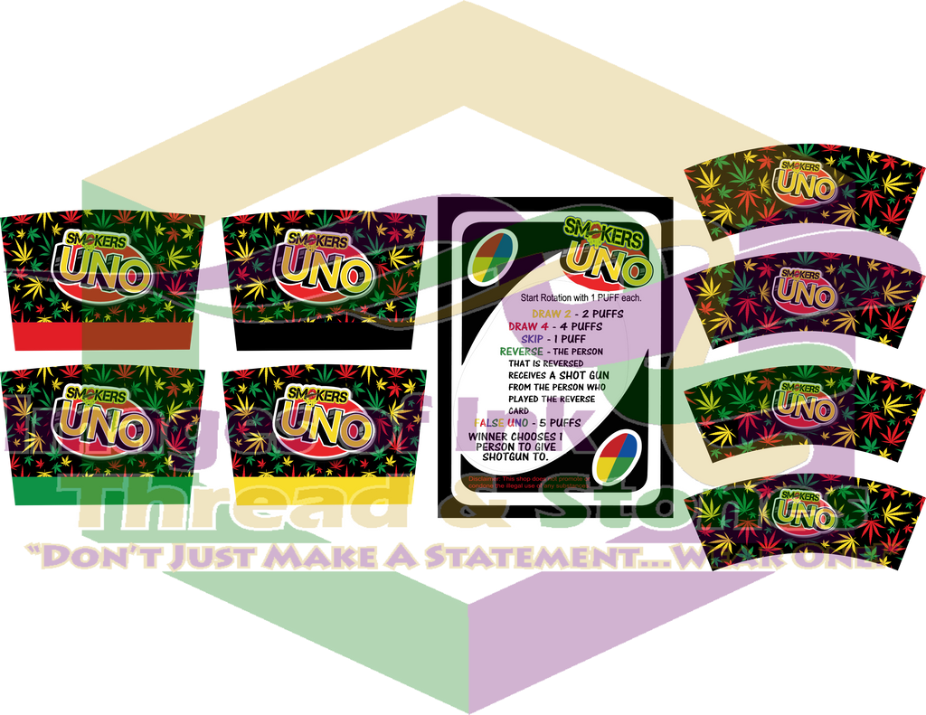 Smokers Uno Game Template