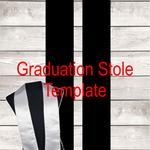 Graduation Stole Template