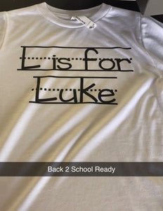 Back 2 School Shirt (custom)
