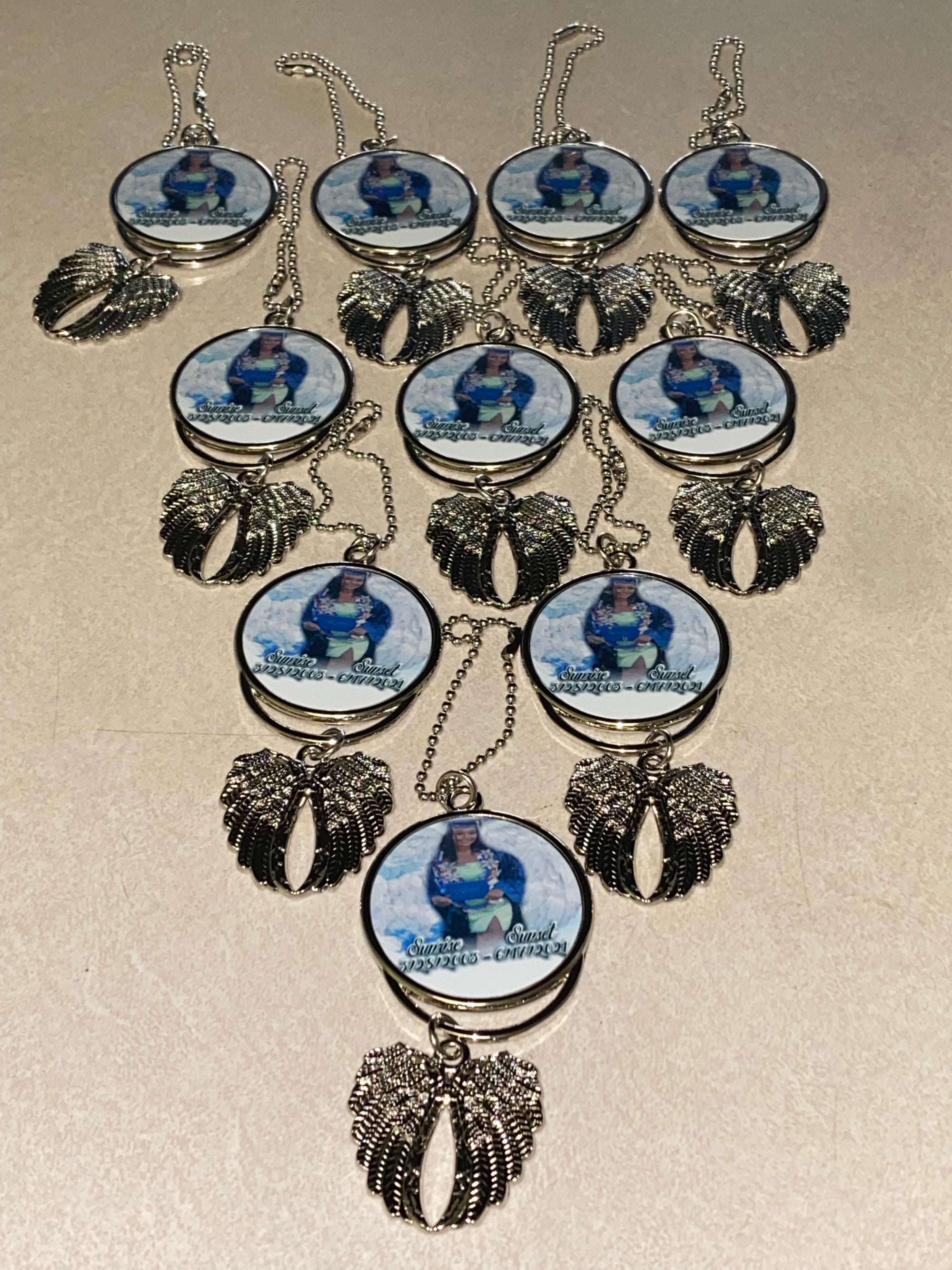 Angel Wing Ornament  (Blank)