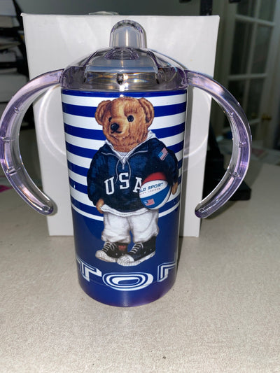 12oz Sublimation Sippy Cup (custom)